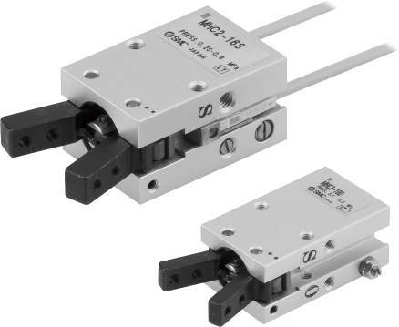 最小最轻紧凑型主体缩短了全长SMC气缸型号：MHC2-10D...