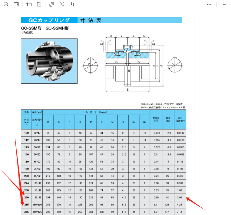 日本SEISA住友齿轮联轴器GEARED COUPLING型...