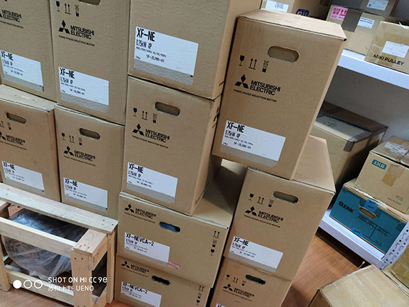 日本原装进口三菱防爆电机型号：XF-NEF 5.5KW 6P...