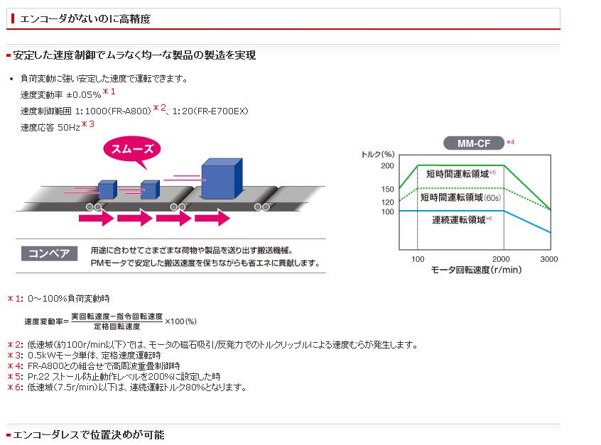 三菱伺服电机型号MM-CF152BK高精度无需编码器