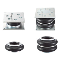 仓敷化工波纹管式空气弹簧PSB-1-300F