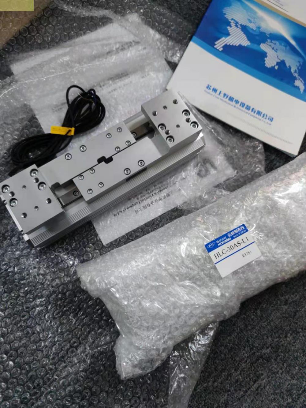 日本近藤制作所KONSEI气缸型号：HLC-30AS-L1-...