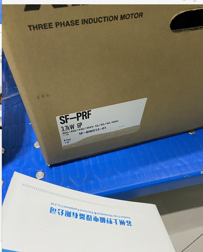 高效率三菱电机型号SF-PRF-3.7KW-6P-400V