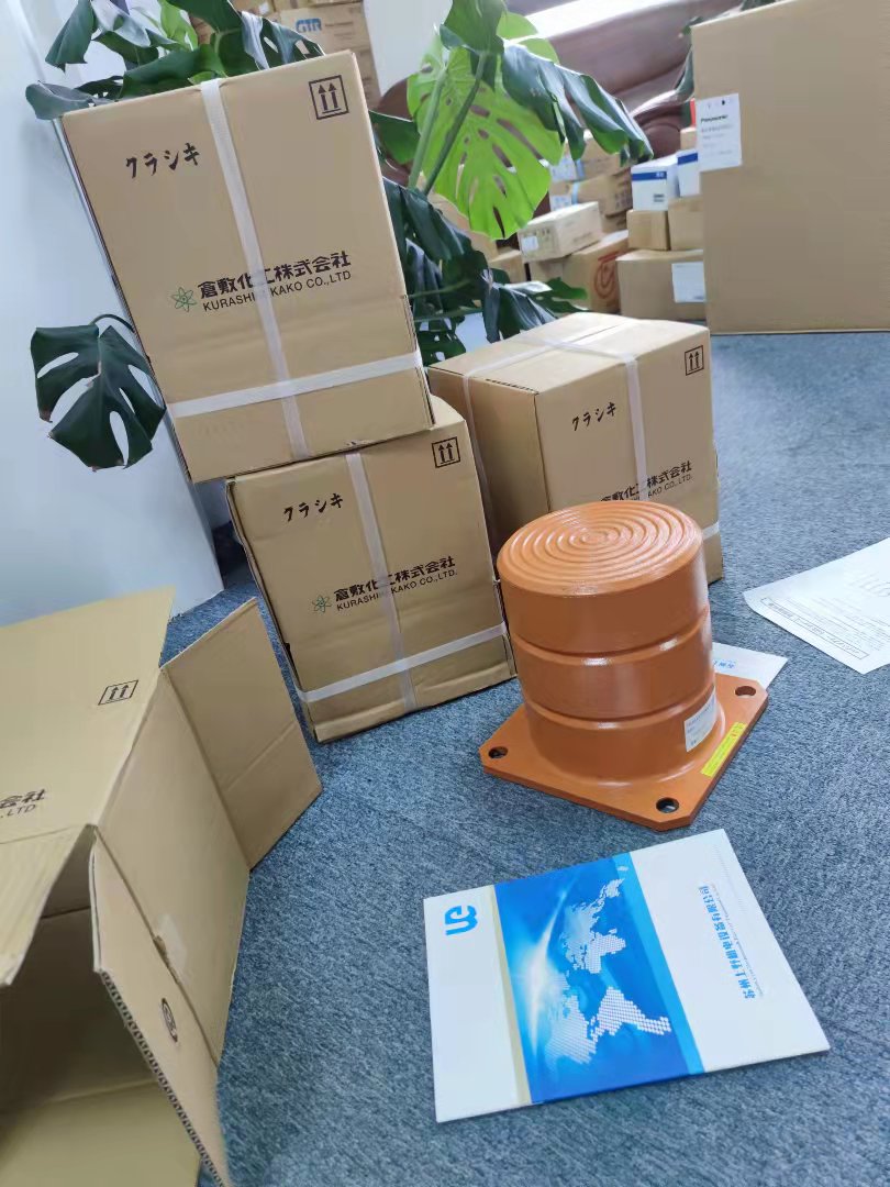 到货日本Kuraka仓敷化工缓冲器KUB-200-3 输送线...