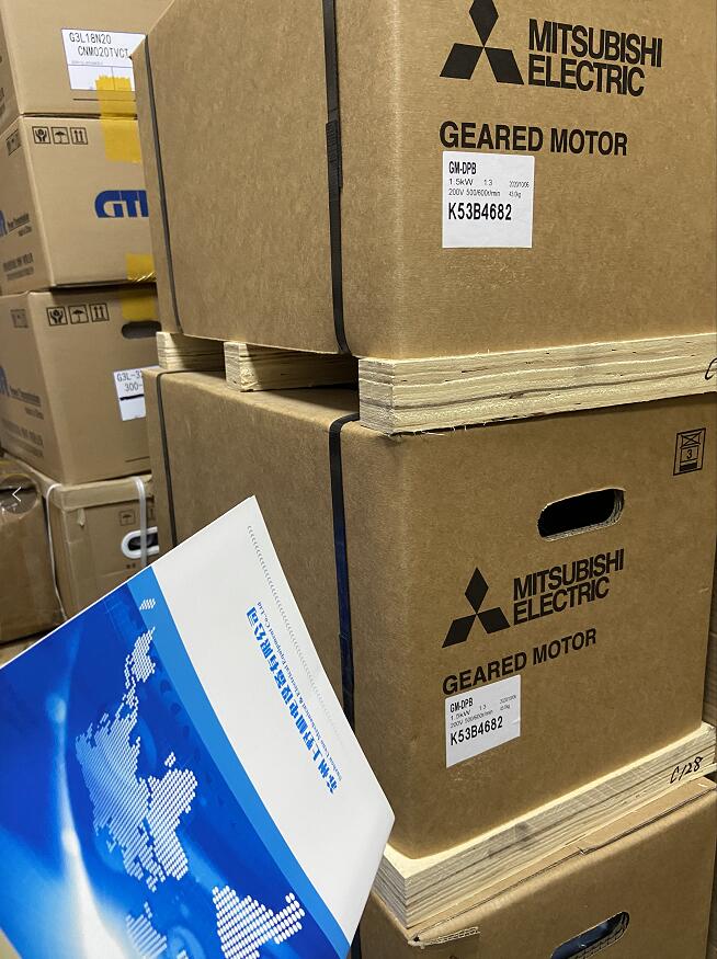 有现货的三菱变频减速马达型号GM-SHYPF-RL-0.75...