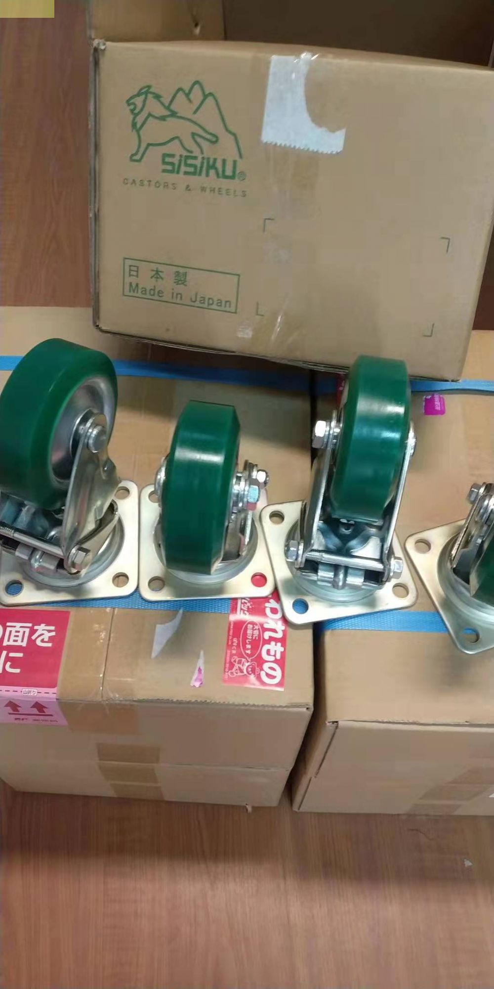 日本进口SISIKU狮子吼脚轮B-PHN-125G  制造面...