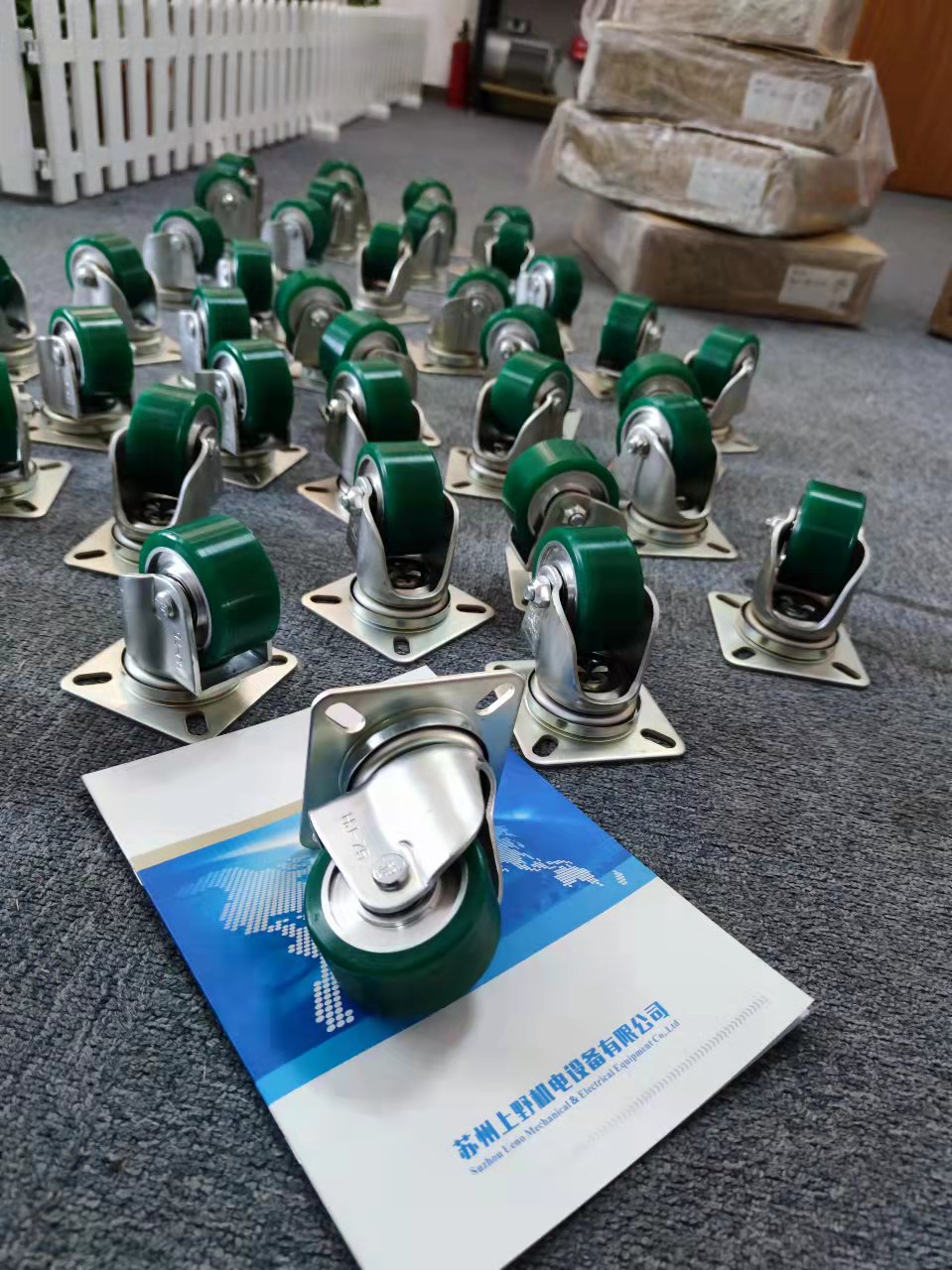 日本SISIKU CASTER狮子吼脚轮低床重荷重用双輪HJ...