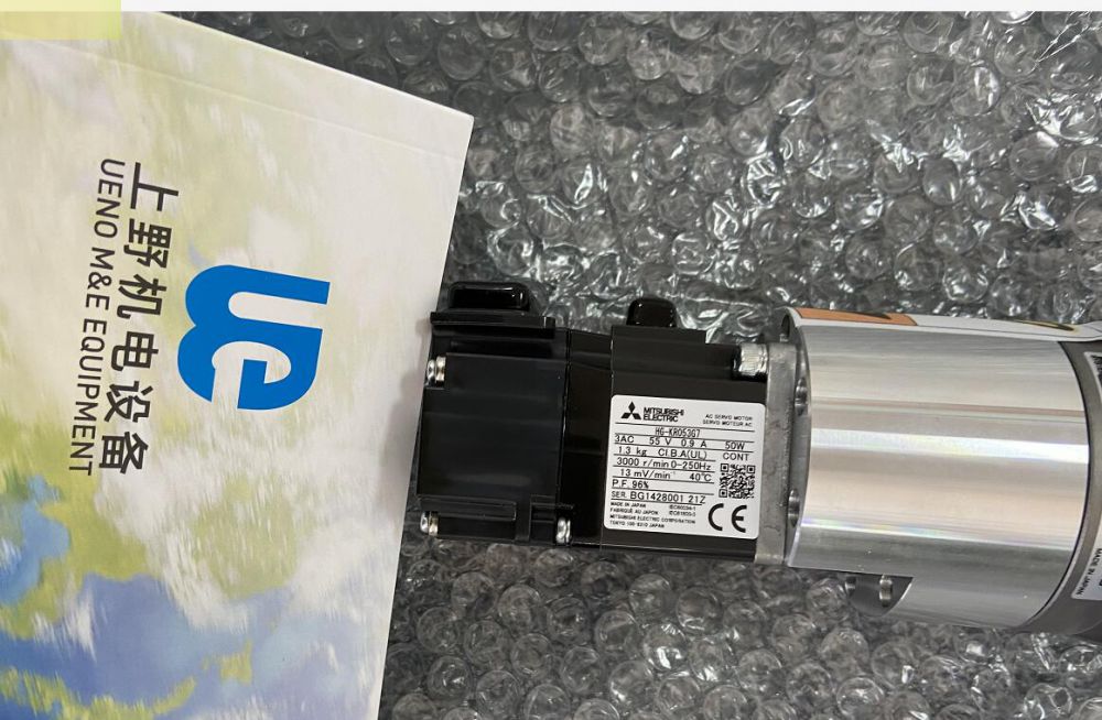 日本三菱伺服马达型号HG-KR053G7-1/33转速300...