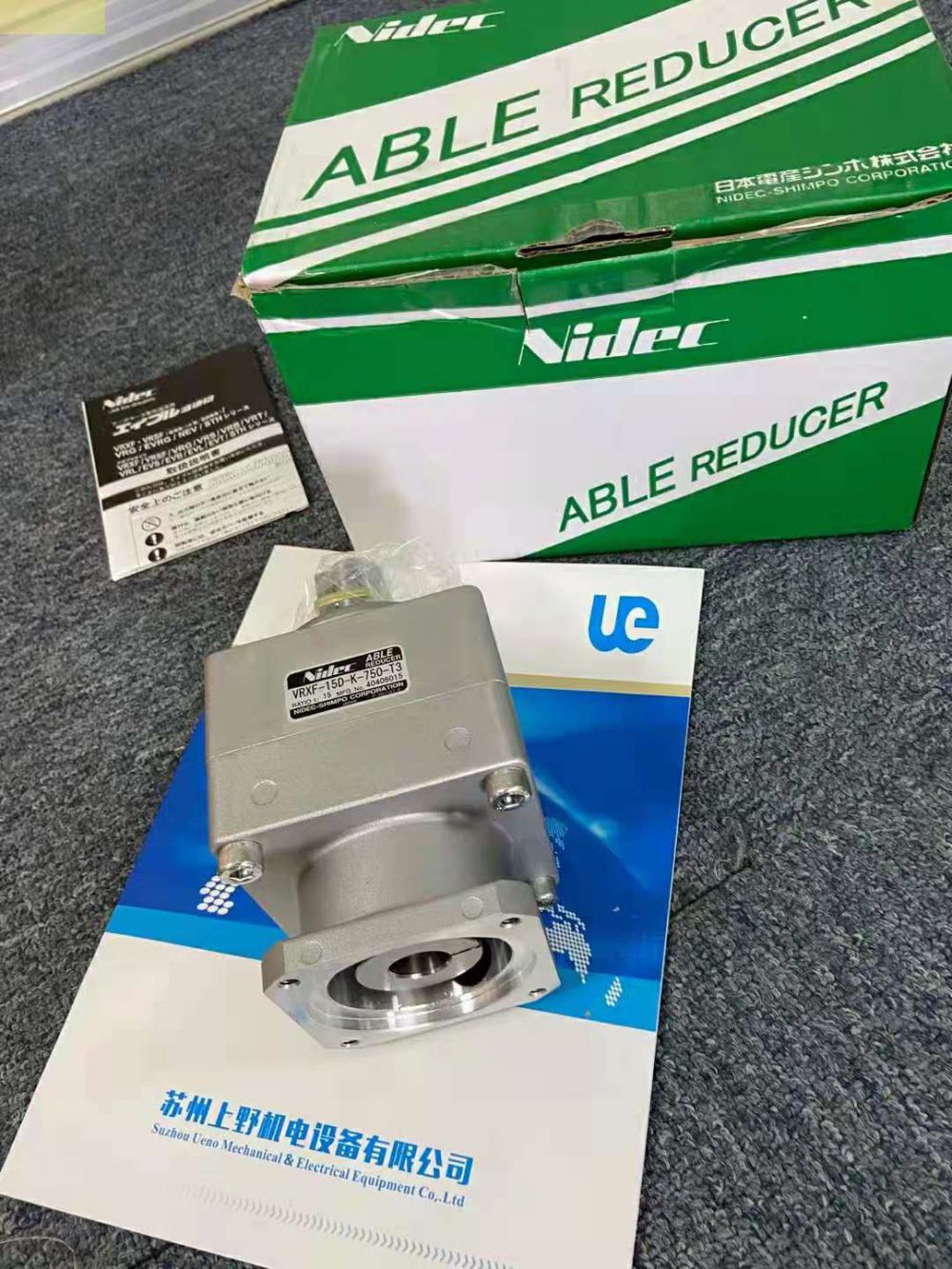 日本原装进口NIDEC-SHIMPO电产新宝减速器VRXF-...