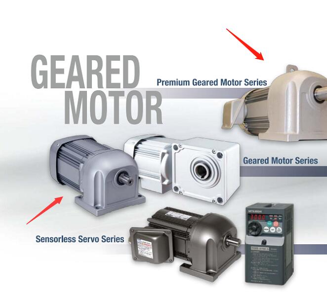 三菱输送马达型号GM-S-0.4KW-1/50-B组（3相3...