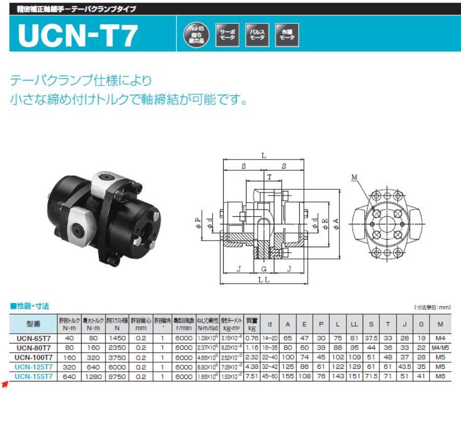 日本 SAKAI 酒井精密联轴器型号：UCN-155T7 4...