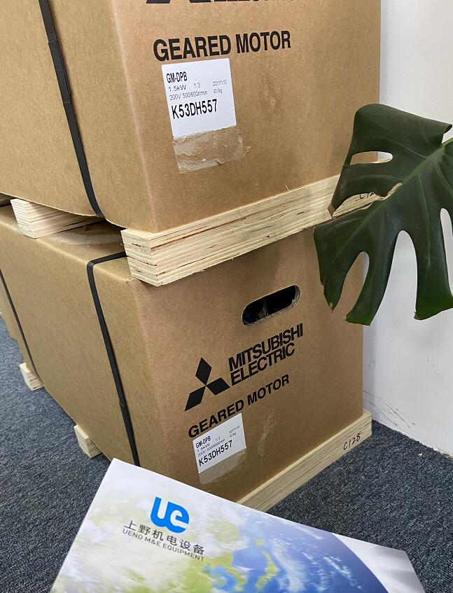苏州仓库现货供应日本三菱减速马达型号：GM-DPB-1.5K...
