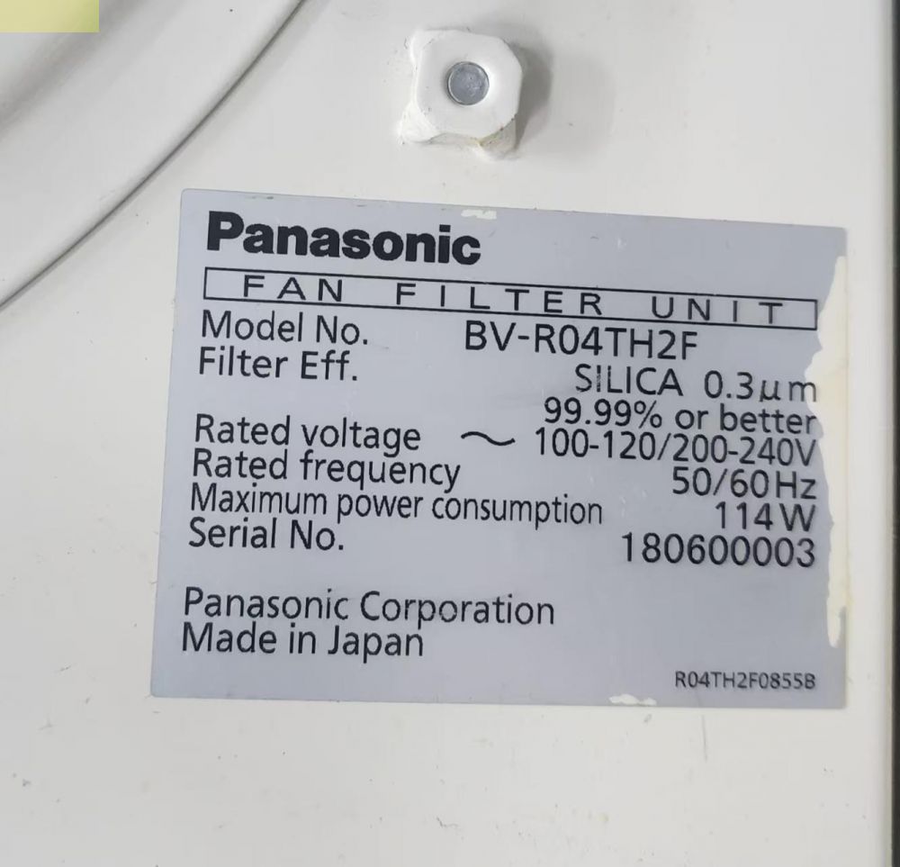 日本panasonic FFU松下过滤风机型号：BV-R04...